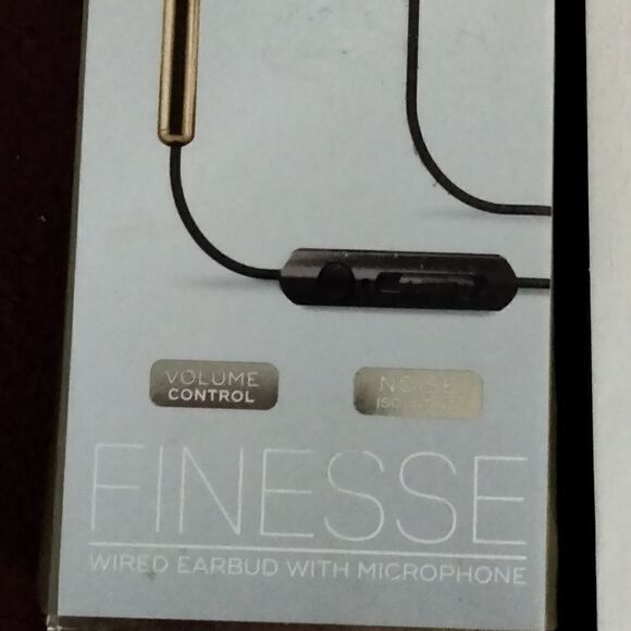 New Without tags "Finesse" earbuds with mic & Micro-USB Cable - Picture 6 of 8